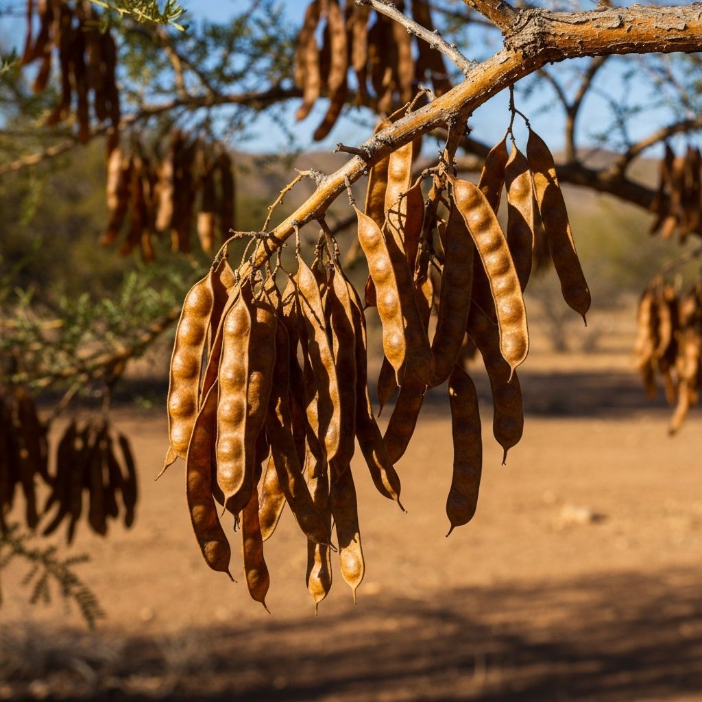 Mesquite pods